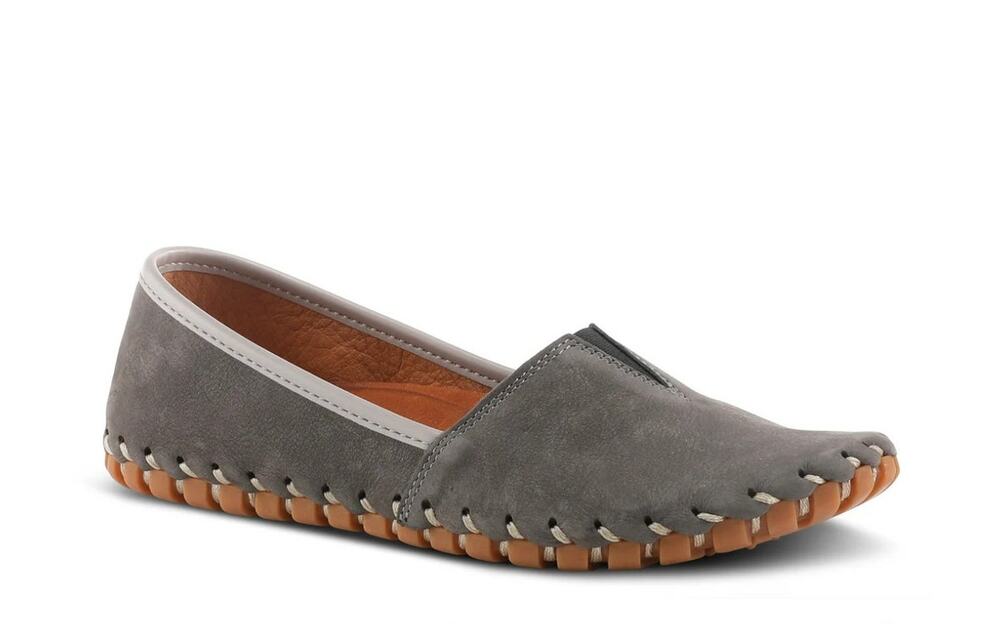 Spring Step Kathaleta Gray Suede Comfort Shoes Women’s Size 37